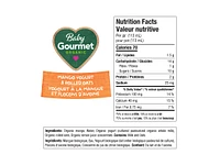 Baby Gourmet Puree - Mango Yogurt & Rolled Oats - 113ml