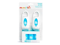 Munchkin Change & Toss Diaper Bag Dispenser - 2 pack