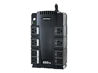 CyberPower 650VA UPS AVR 8-Outlet - Black - SX650G