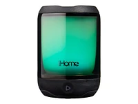 iHome Play Mini Rechargeable Colour-Changing Waterproof Bluetooth Speaker - Black - iBT800B