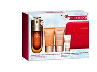 Clarins Double Serum & Extra-Firming Skin Care Gift Set - 4 piece