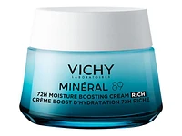 Vichy Mineral 89 72h Moisture Boosting Rich Cream - 50ml