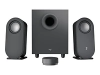 Logitech Z407 Bluetooth Computer Speaker System - Black - 980-001347