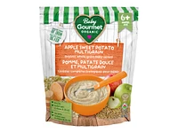 Baby Gourmet Organic Wholegrain Baby Cereal - Apple Sweet Potato Multigrain - 208 g