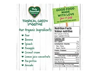 Baby Gourmet Organic Smoothie - Tropical Greens - 116ml