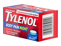 Tylenol* Body Pain Night Extra Strength Caplets - 40's� �