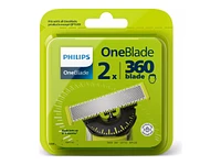 Philips OneBlade 360 Replacement Blades for Trimmer - 2's - QP420/50