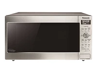 Panasonic Genius cu ft. Microwave Oven - Stainless Steel/Silver