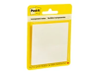 3M Post-it Transparent Notes - 73 mm x 73 mm - 36 sheets