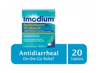 Imodium Quick Dissolve Tablets - 20's