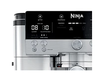 Ninja Luxe Premier Series Coffee Machine with Cappuccinatore - Black/Stainless Steel - ES601C