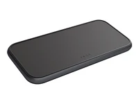 Zens Aluminium Dual 5 Coil Fast Wireless Charging Pad - Black - ZEDC11B00