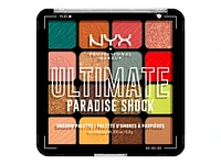 NYX Professional Makeup Ultimate Shadow Palette - Paradise Shock - 16 colors