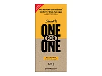 Lindt One for One Milk Chocolate Bar - 125g