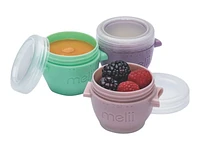 Melii Snap and Go Pods Food Containers - 59ml - 6 piece