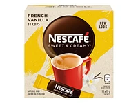 Nescafe French and Creamy Coffee - French Vanilla - 18X19g