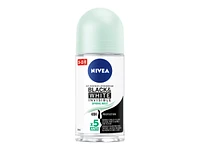 NIVEA Black & White Invisible Roll-On Antiperspirant Deodorant - Spring Mist - 50ml