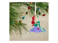 Hallmark Ornaments Disney Princess Christmas Tree Ornament - The Little Mermaid Ariel on Rock