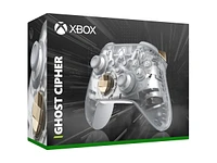 Microsoft Xbox Ghost Cipher Special Edition Wireless Controller for PC, Android, iOS, Microsoft Xbox Series X|S, Xbox One - Transparent - QAU-00157