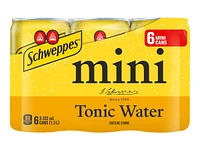 Schweppes Mini Tonic Water - 6x222ml