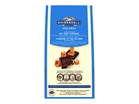 Ghirardelli Dark Chocolate Squares - Sea Salt Caramel - 151g