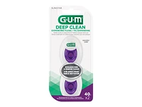 G.U.M Deepclean Expanding Dental Floss - 2X40m