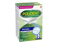 Polident Partials Daily Denture Cleanser Tablets - 84's