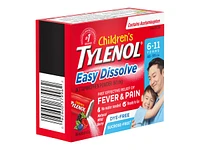 Tylenol* Easy Dissolve Pain Relief Acetaminophen Powder - Wild Berry - 16s