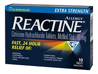 Reactine Allergy Extra Strength Cetirizine Hydrochloride Tablets - 10mg