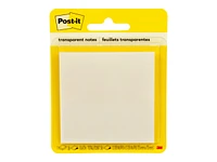 3M Post-it Transparent Notes - 73 mm x 73 mm - 36 sheets