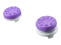 KontrolFreek FPS Freek Galaxy Gamepad Attachment Tip Pads for NINTENDO Switch Pro Controller - Purple On Silver - 2807-NP