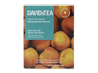 DAVIDsTEA Fruit Infusion Tea - Just Peachy - 12's