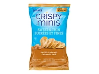 Quaker Crispy Minis Sweet & Thin Salted Caramel Brown Rice Chips - 90g