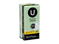 U by Kotex Clean & Secure Ultra Thin Pads with Wings - Regular Absorbency - 36 Count