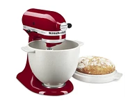 KitchenAid Ceramic Bread Bowl with Baking Lid for Stand Mixer - KSM2CB5BGS