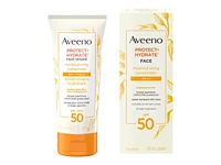 Aveeno Protect + Hydrate Face Moisturizing Sunscreen - SPF 50 - 59ml