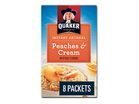 Quaker Instant Oatmeal - Peaches - 264g