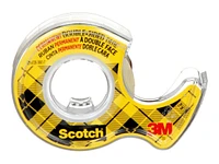 Scotch 136-NA Dispenser with Double Sided Tape 12.7mm x 6.35m