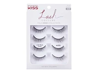 KISS Lash Couture Faux Mink Collection Little Black Dress False Lashes - 4 pairs