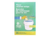 Nature Clean Floor Cleaner Strips - Fresh Lemon - 36's