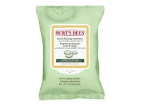 Burt's Bees Facial Cleansing Towelettes - Cucumber & Sage - 30's