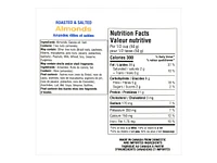 Today by London Drugs - Almonds - Roasted & Salted - 400g