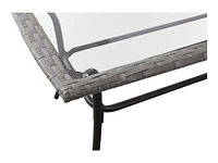 Global Leisure Durham Park Patio Furniture Set - Grey - 4 piece