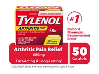 Tylenol Arthritis Pain Caplets - 50's