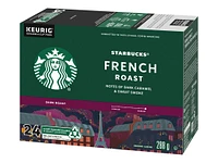 Starbucks K-Cup Coffee Pods - French Roast - 24s