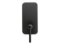 3M Command Large and Small Decorative Hooks - Matte Black - 3 piece