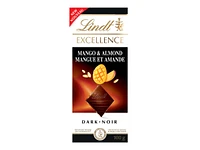 Lindt EXCELLENCE Dark Chocolate Bar - Mango and Almond - 100g