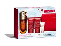 Clarins Double Serum and Super Restorative Collection Skin Care Gift Set