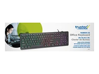 Trusted by London Drugs Wired Keyboard - Black - KQ1