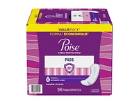 Poise Incontinence Pads - Ultimate - Long - 56's